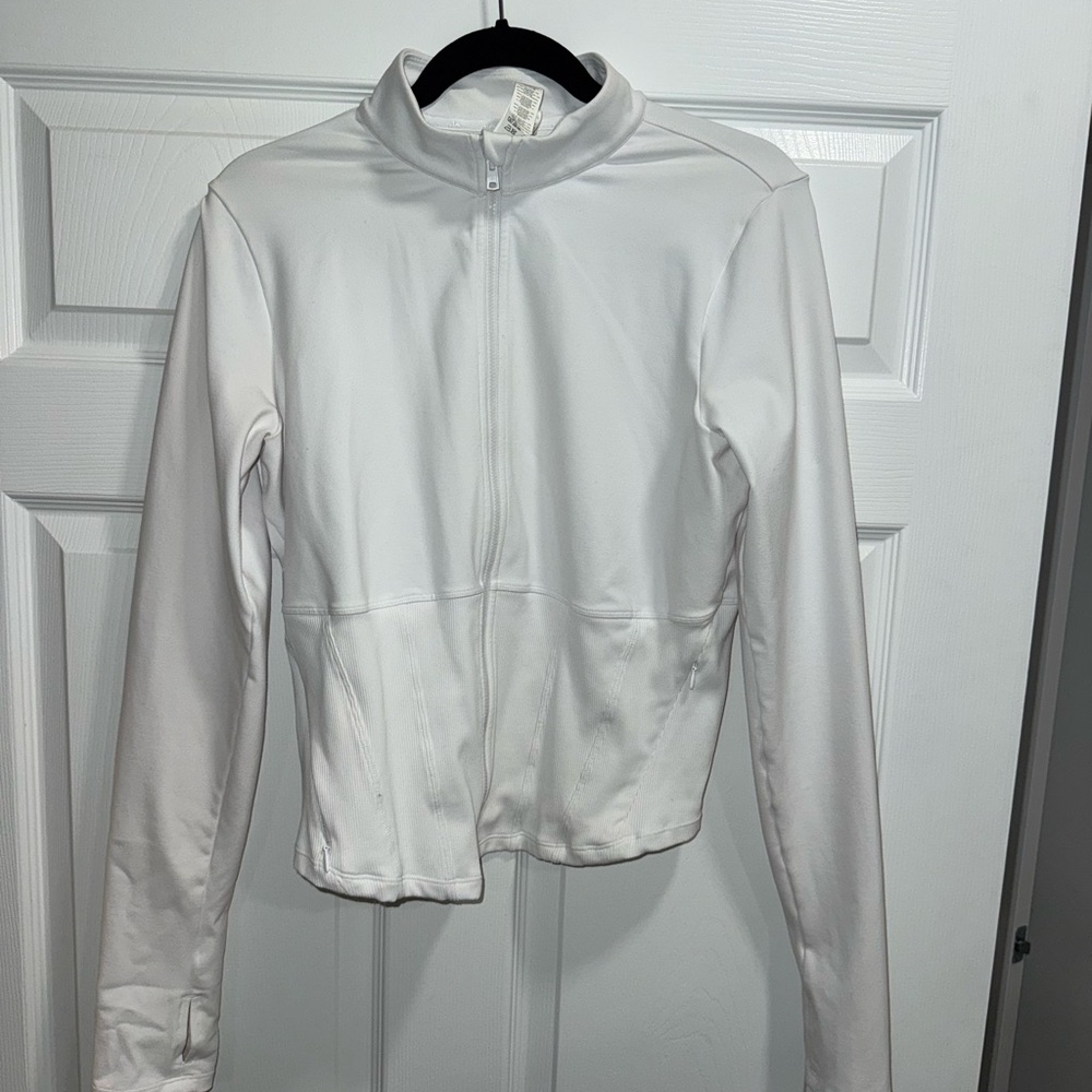 ALO Airbrush Corset Full Zip Jacket SIZE L